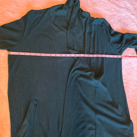 Gibson Emerald Green Open Cardigan - Picture 7 of 8